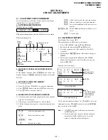 Предварительный просмотр 32 страницы Sony TRINITRON KV-XJ29M31 Service Manual