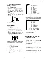 Предварительный просмотр 38 страницы Sony TRINITRON KV-XJ29M31 Service Manual