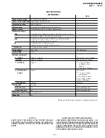 Preview for 3 page of Sony TRINITRON KV-XS29M80 Service Manual