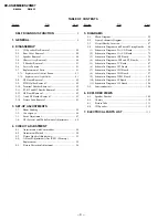 Preview for 4 page of Sony TRINITRON KV-XS29M80 Service Manual