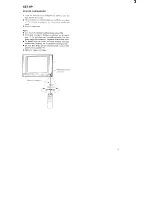 Preview for 5 page of Sony Trinitron KV2781R Operating Instructions Manual