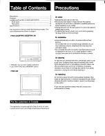 Preview for 3 page of Sony Trinitron PVM-1340 Operating Instructions Manual