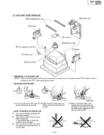 Предварительный просмотр 19 страницы Sony Trinitron RM-Y116 Service Manual