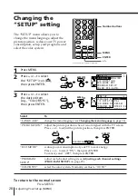 Preview for 28 page of Sony TRINITRON VG6071 Operating Instructions Manual