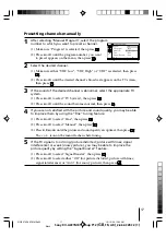 Предварительный просмотр 17 страницы Sony Trinitron WEGA KV-AZ21 Operating Instructions Manual