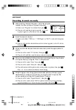 Preview for 20 page of Sony Trinitron WEGA KV-SW292 Operating Instructions Manual