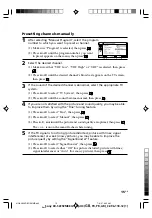 Preview for 15 page of Sony Trinitron WEGA KV-SZ25 Operating Instructions Manual