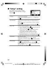 Preview for 16 page of Sony Trinitron WEGA KV-SZ25 Operating Instructions Manual