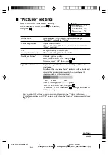 Preview for 11 page of Sony Trinitron WEGA KV-SZ292 Operating Instructions Manual