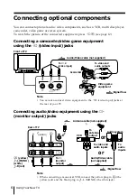 Preview for 6 page of Sony Trinitron Operating Instructions Manual