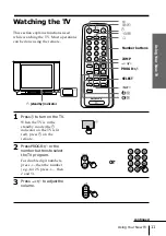 Preview for 11 page of Sony Trinitron Operating Instructions Manual