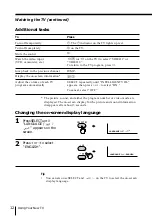 Preview for 12 page of Sony Trinitron Operating Instructions Manual