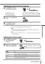 Preview for 15 page of Sony Trinitron Operating Instructions Manual