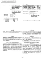 Preview for 2 page of Sony TrinitronKV-27XBR37M Service Manual