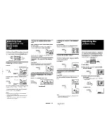 Предварительный просмотр 11 страницы Sony TrinitronKV-27XBR37M Service Manual