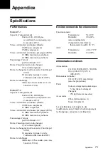 Preview for 71 page of Sony TSL-SA500C User Manual