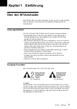 Preview for 75 page of Sony TSL-SA500C User Manual