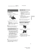 Предварительный просмотр 15 страницы Sony UBP-UX80 Operating Instructions Manual