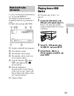 Preview for 21 page of Sony UHP-H1 Operating Instructions Manual