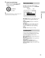 Preview for 60 page of Sony UHP-H1 Operating Instructions Manual