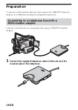 Preview for 14 page of Sony UNA-PSTN Operating Instructions Manual