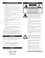 Preview for 2 page of Sony UNI-MDPHM Installation And Operation Instructions Manual