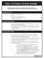 Preview for 10 page of Sony UNIONEP520C7 Installation And Operation Instructions Manual