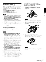 Preview for 17 page of Sony UP-20 Instructions For Use Manual