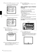 Preview for 24 page of Sony UP-20 Instructions For Use Manual