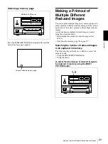 Preview for 29 page of Sony UP-20 Instructions For Use Manual