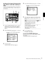 Preview for 31 page of Sony UP-20 Instructions For Use Manual