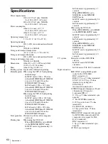 Preview for 62 page of Sony UP-20 Instructions For Use Manual