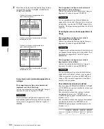 Preview for 122 page of Sony UP-20 Instructions For Use Manual