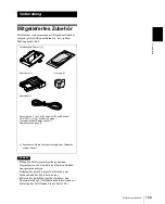 Preview for 155 page of Sony UP-20 Instructions For Use Manual