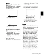 Preview for 165 page of Sony UP-20 Instructions For Use Manual