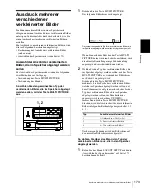 Preview for 173 page of Sony UP-20 Instructions For Use Manual