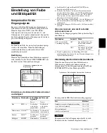 Preview for 191 page of Sony UP-20 Instructions For Use Manual