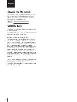 Предварительный просмотр 2 страницы Sony UP-2100 Operating Instructions Manual