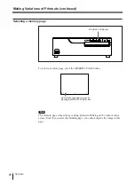 Предварительный просмотр 28 страницы Sony UP-2100 Operating Instructions Manual