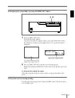 Предварительный просмотр 21 страницы Sony UP-2300 Operating Instructions Manual