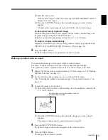 Предварительный просмотр 41 страницы Sony UP-2300 Operating Instructions Manual