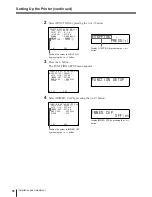 Предварительный просмотр 86 страницы Sony UP-2300 Operating Instructions Manual