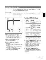 Предварительный просмотр 225 страницы Sony UP-2300 Operating Instructions Manual