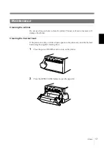 Preview for 17 page of Sony UP-880 Instruction Manual