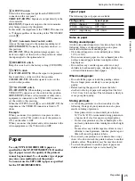 Preview for 25 page of Sony UP-895 Instructions For Use Manual