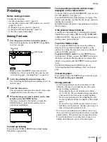 Preview for 27 page of Sony UP-895 Instructions For Use Manual