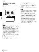 Preview for 30 page of Sony UP-895 Instructions For Use Manual