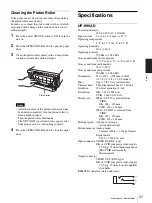 Предварительный просмотр 37 страницы Sony UP-970AD Instructions For Use Manual