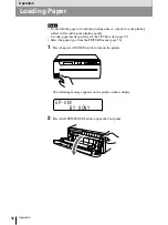 Предварительный просмотр 58 страницы Sony UP-980 User Manual