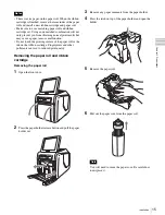 Предварительный просмотр 15 страницы Sony UP-CR10L Operating Instructions Manual